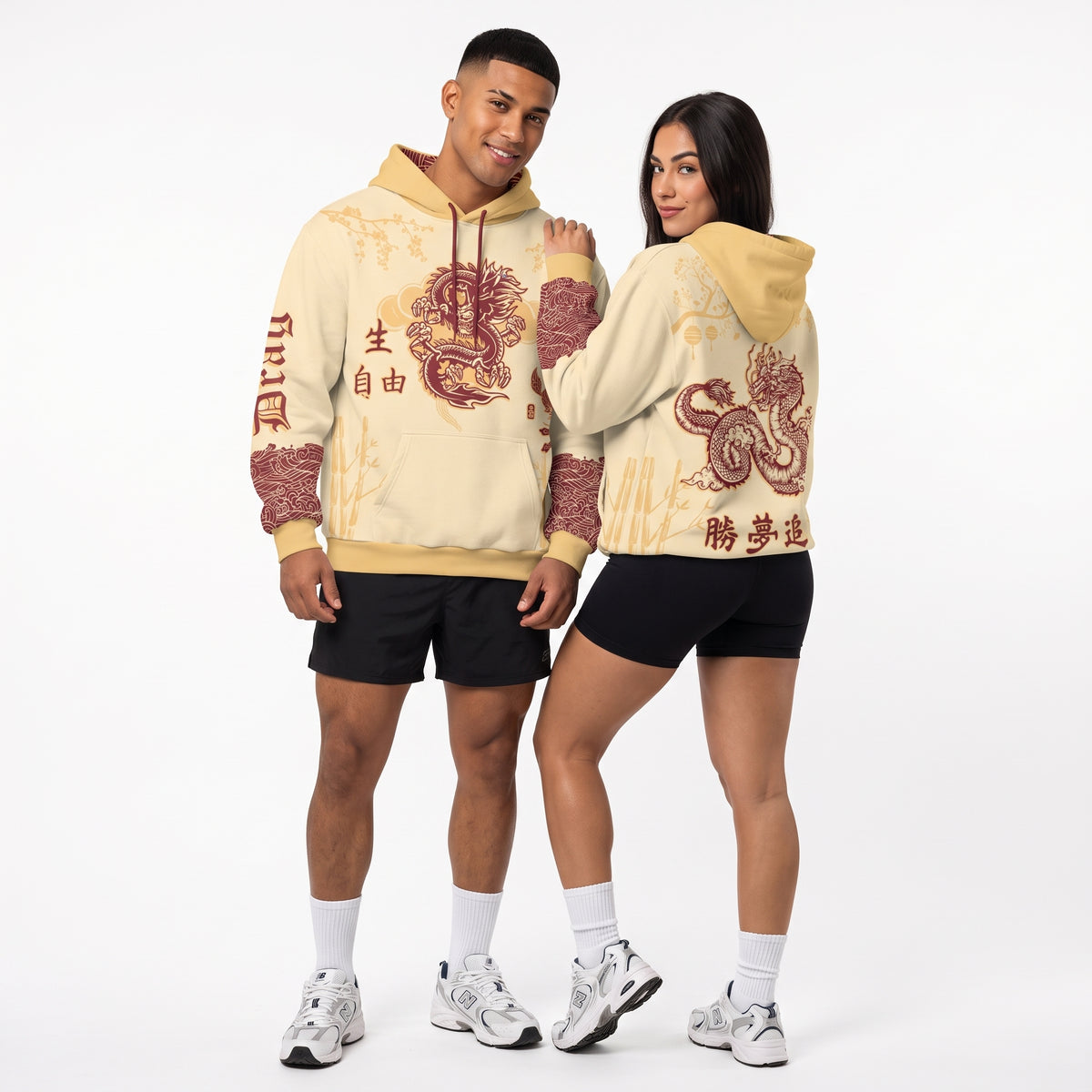 Hoodie Dragon Asiático