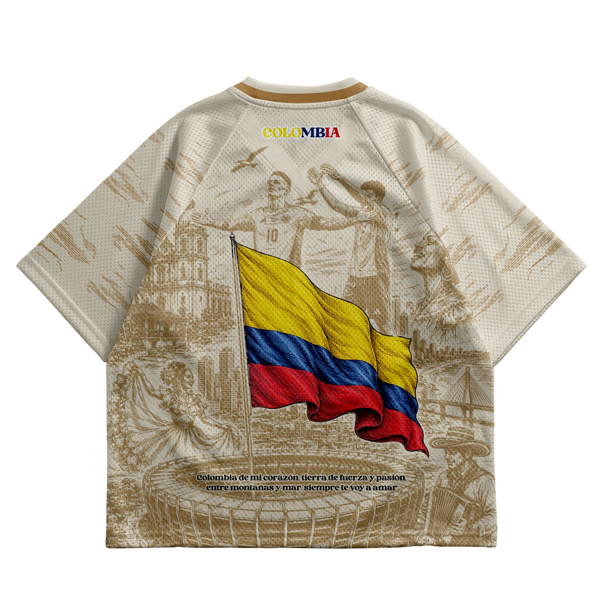 Camiseta Colombia Aroma a Café