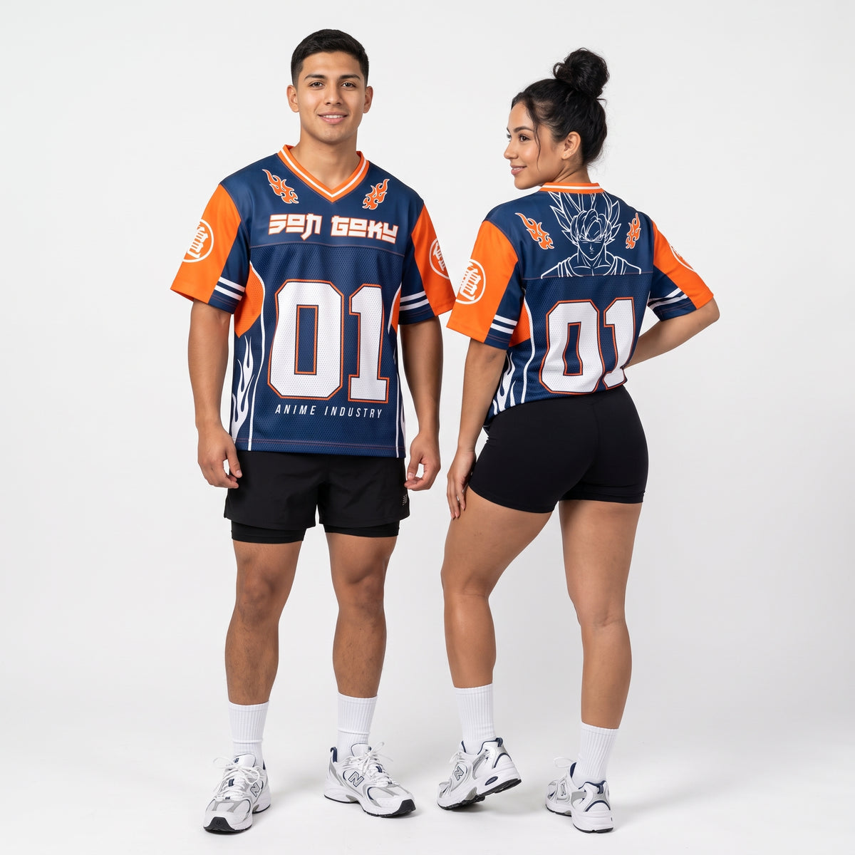 Camiseta Futbol Americano Son Goku