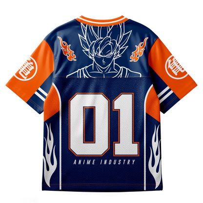Camiseta Futbol Americano Son Goku