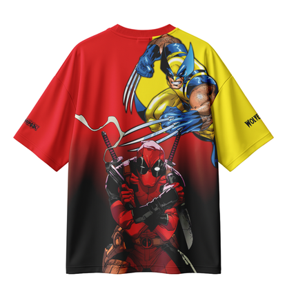 Camiseta Wolverine Ft Deadpool