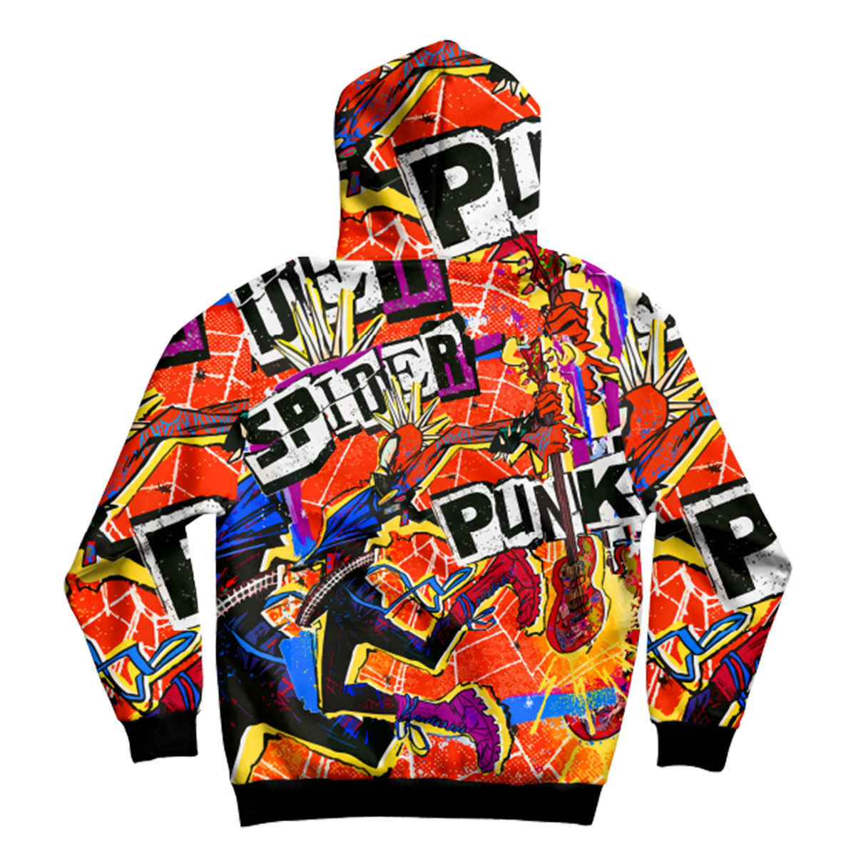 Hoodie Spider Ref Punk
