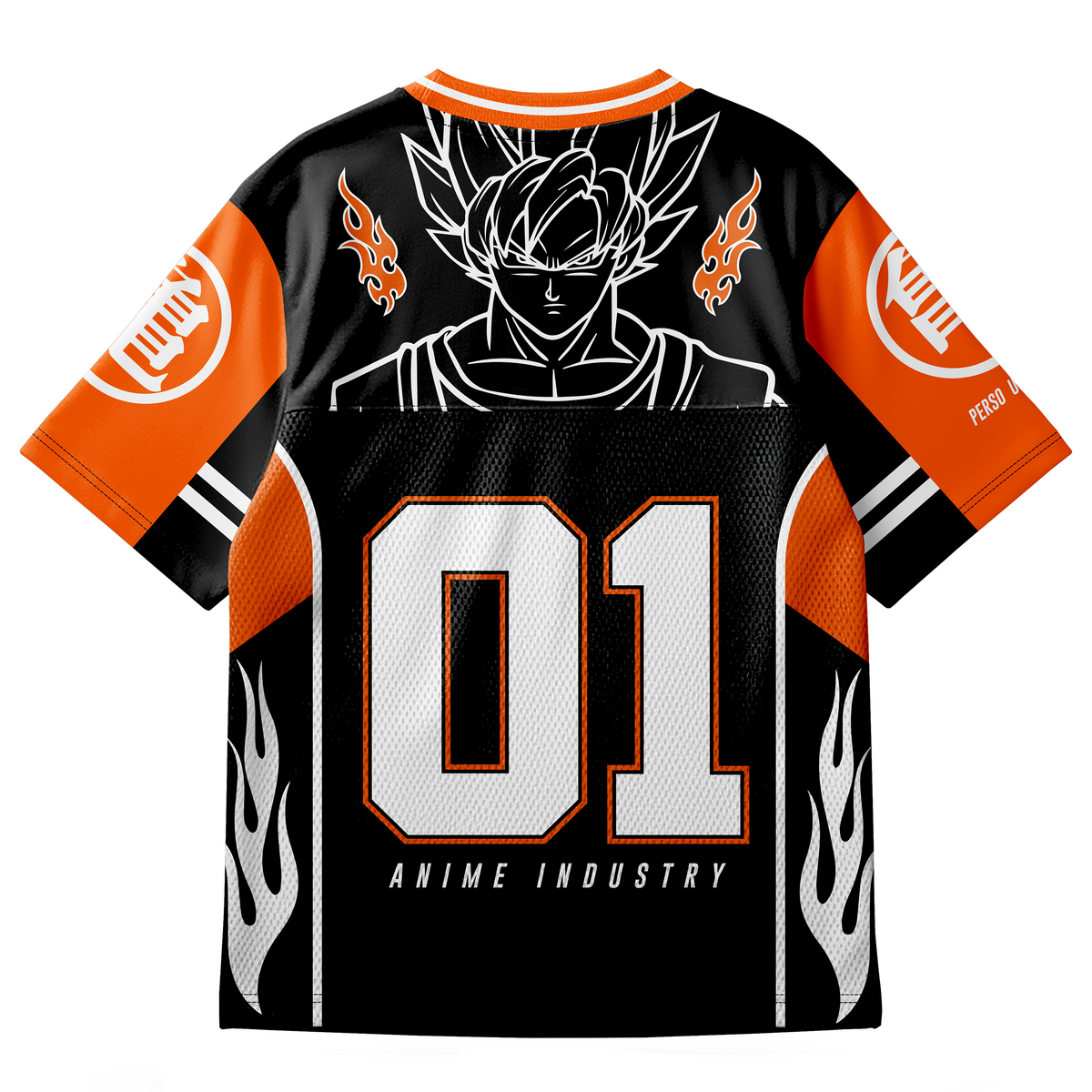 Camiseta Futbol Americano Son Goku