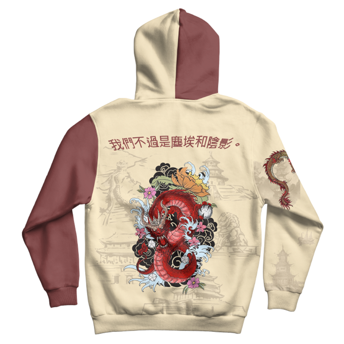 Hoodie Dragon asiático