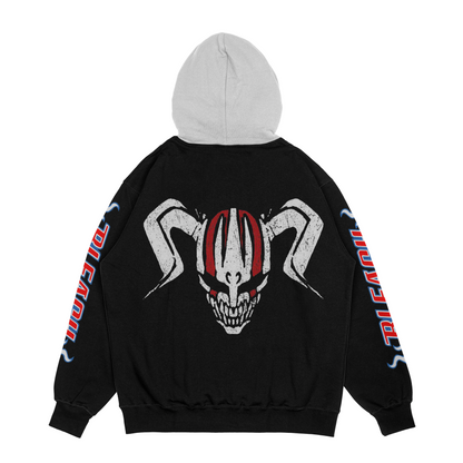 Hoodie Bleach Black