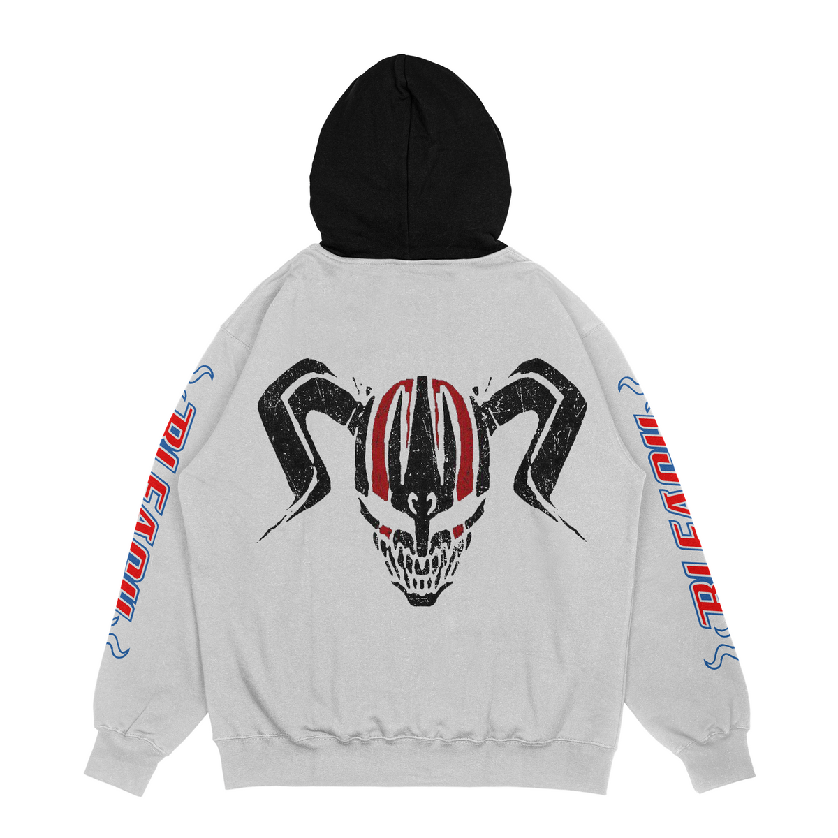 Hoodie Bleach Black