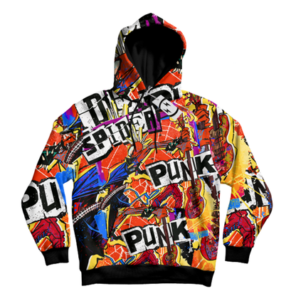 Hoodie Spider Ref Punk