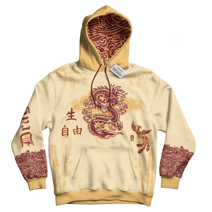 Hoodie Dragon Asiático