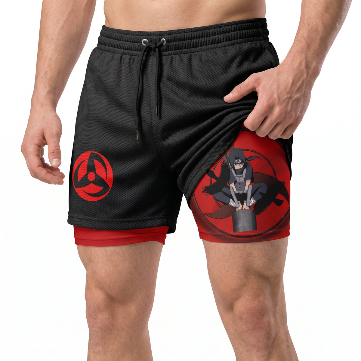 Shorts Itachi Ref Red