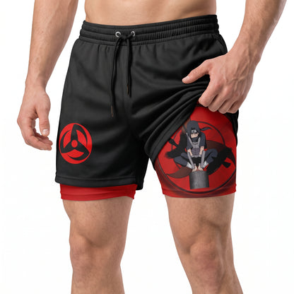 Shorts Itachi Ref Red