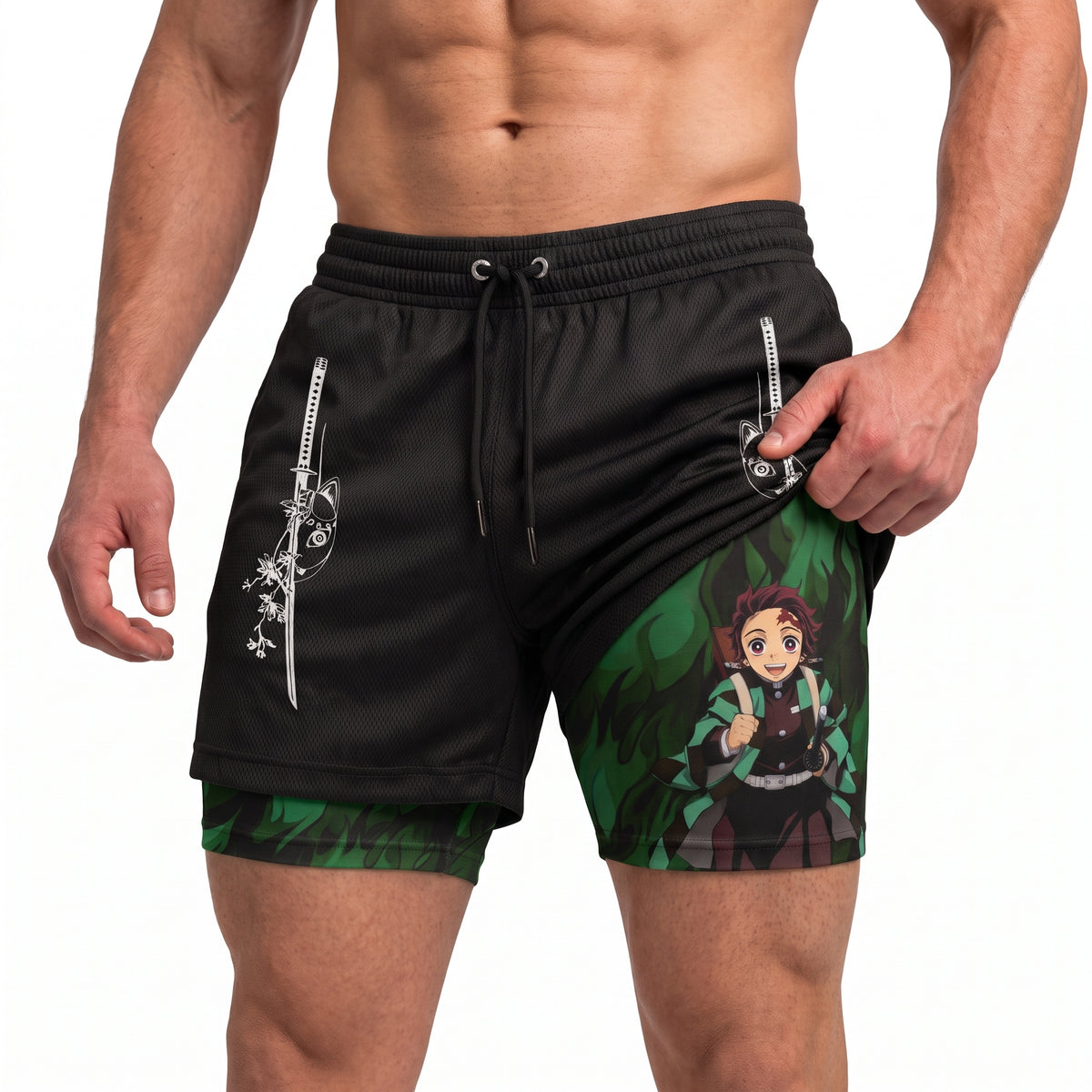 Shorts Tanjiro