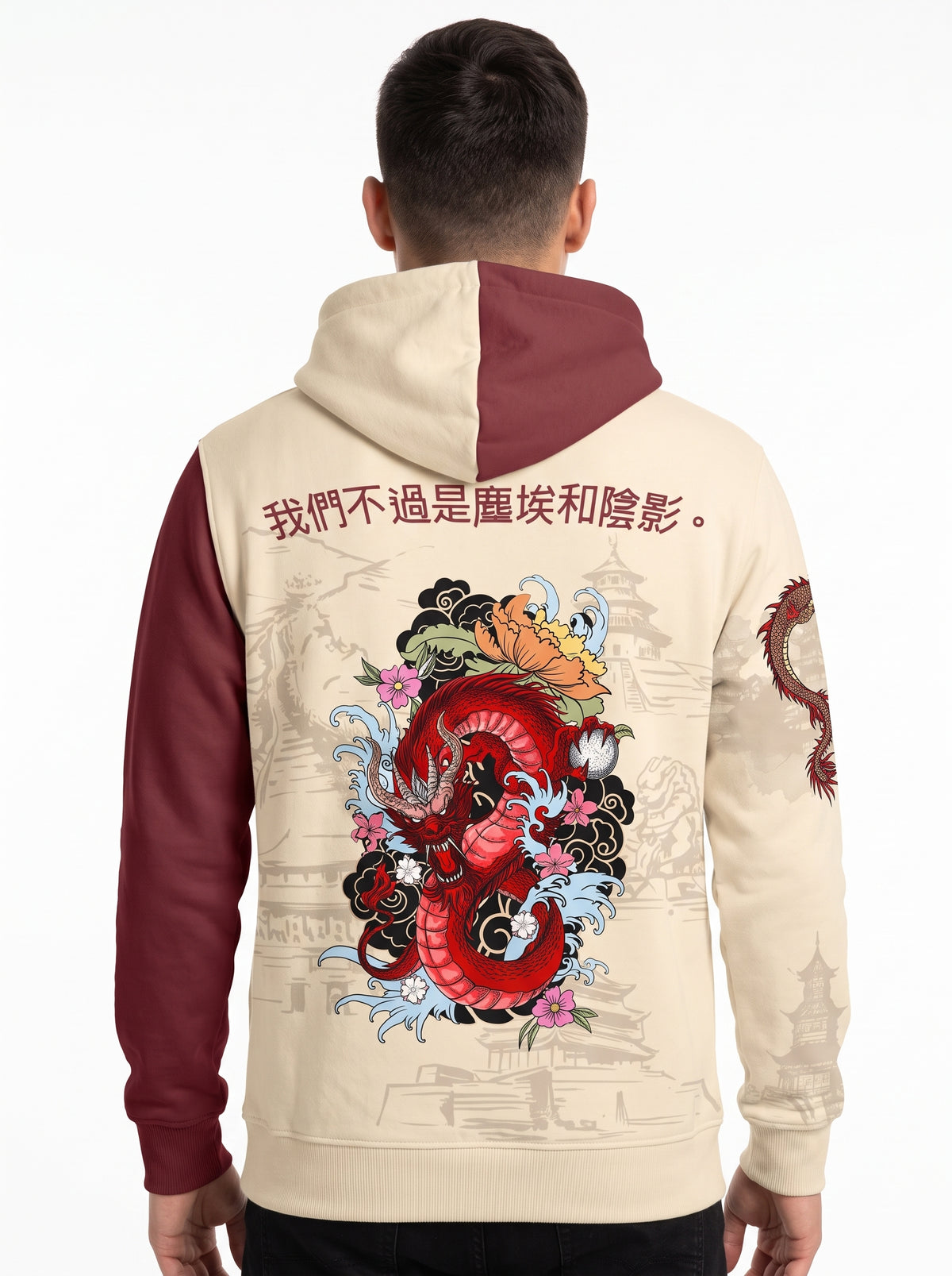 Hoodie Dragon asiático