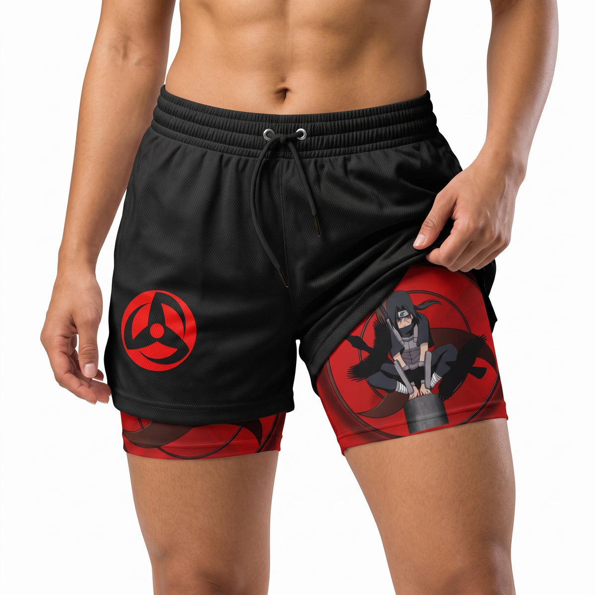 Shorts Itachi Ref Red