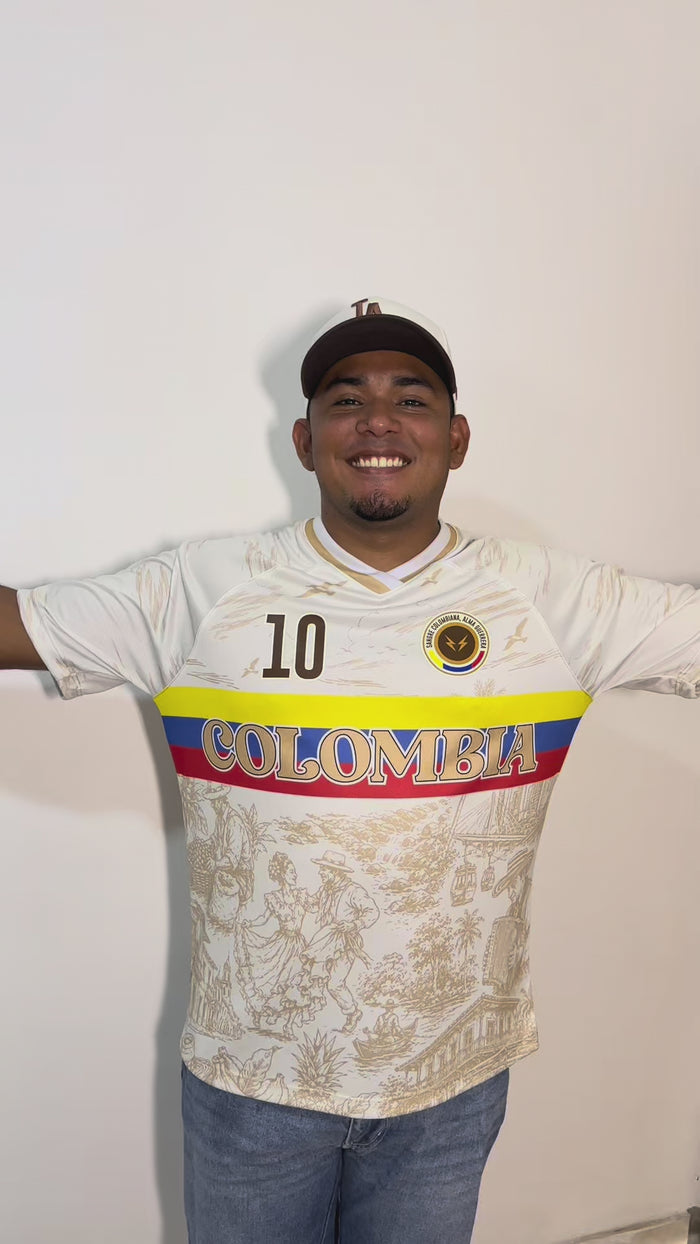 Camiseta Colombia Aroma a Café